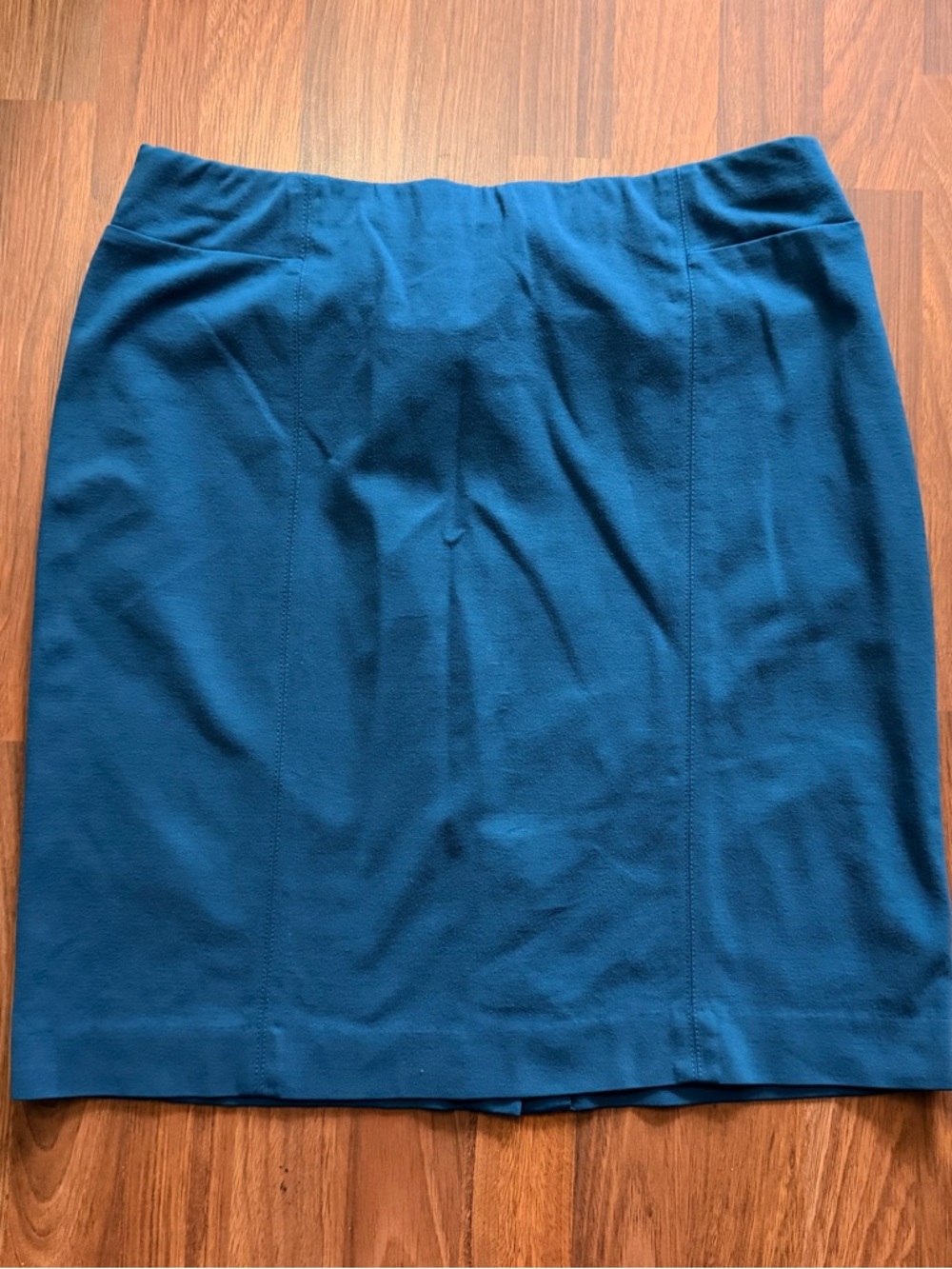 J. Jill Teal Pencil Skirt